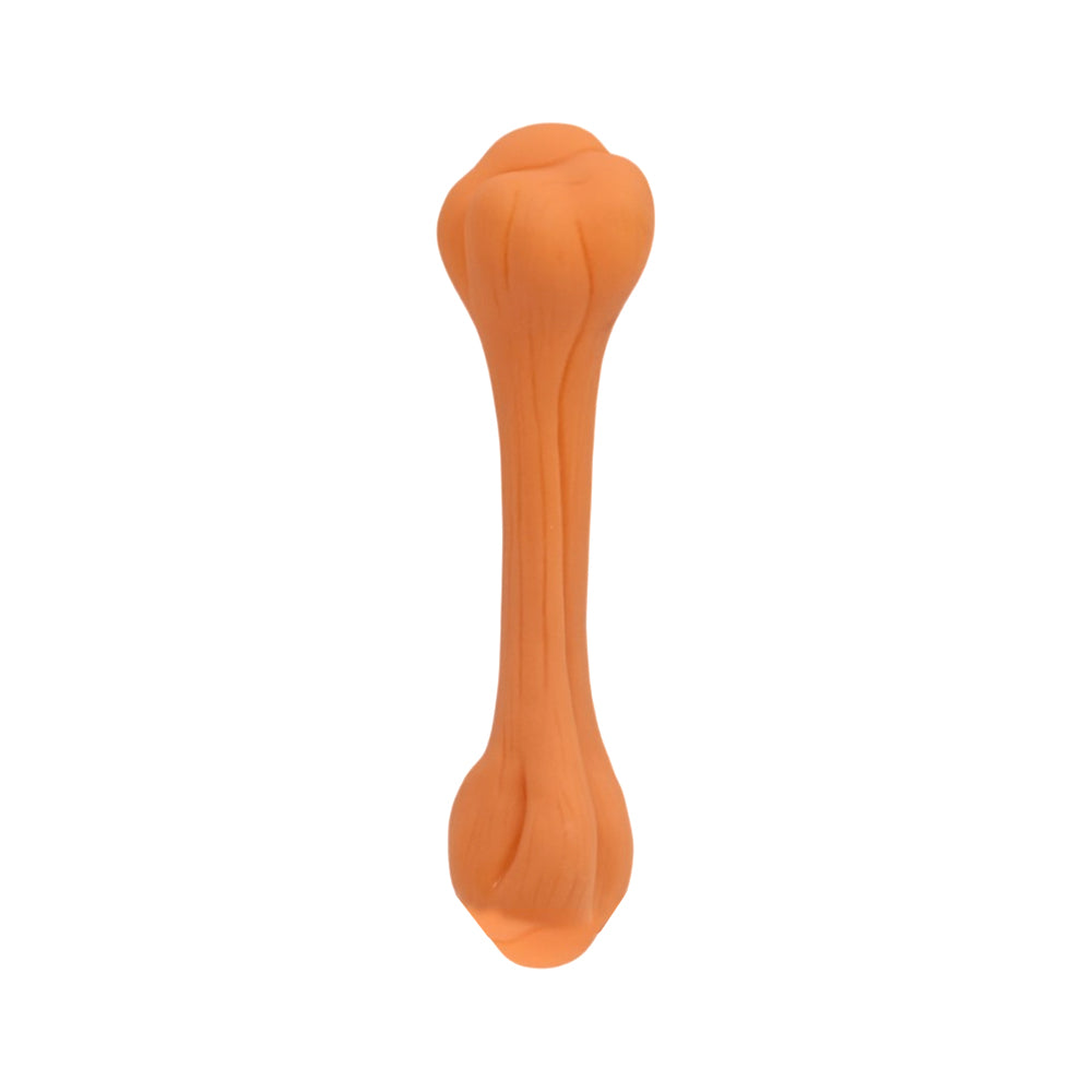 DURABLE RUBBER PET CHEW TOY BONE IR