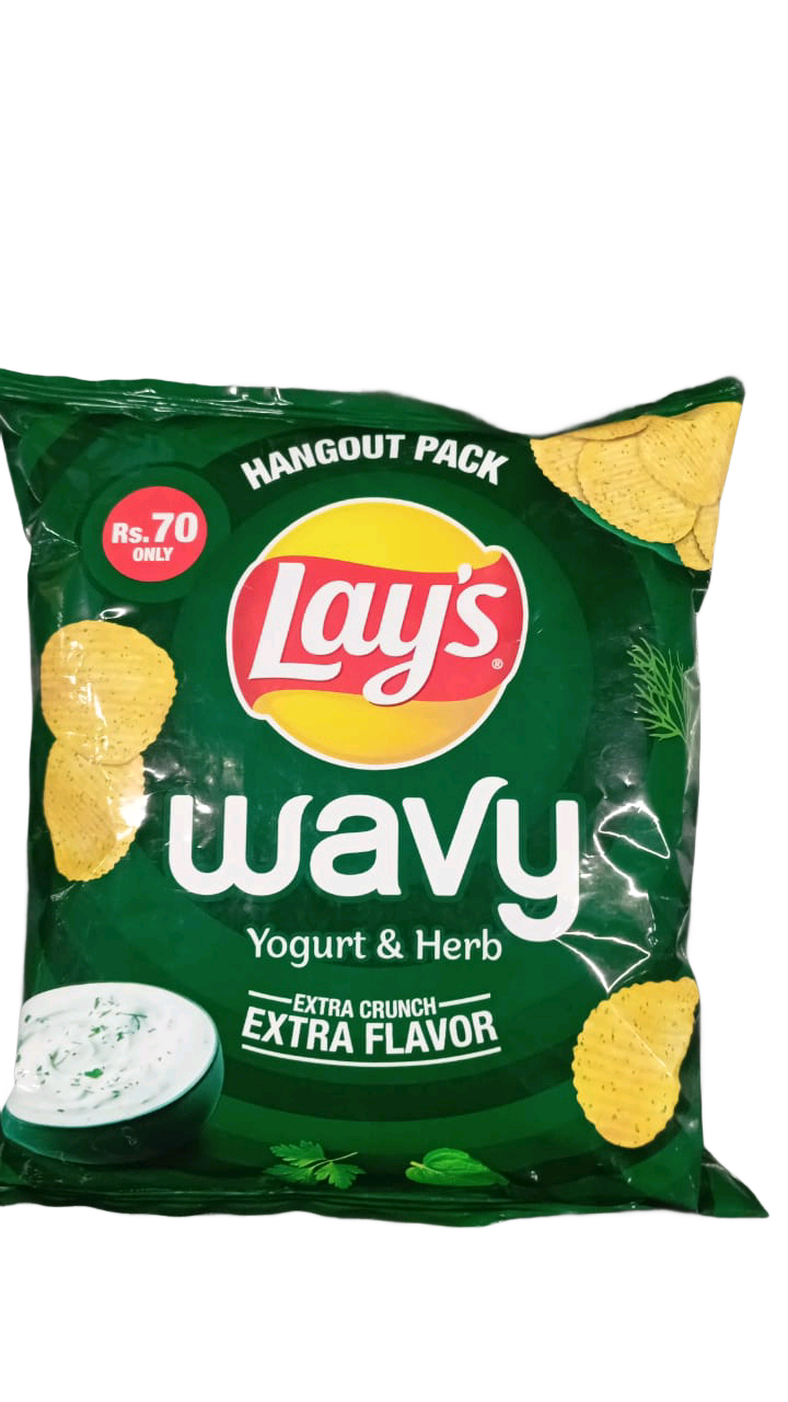 LAYS WAVYY YOUGART & HERB 45GM