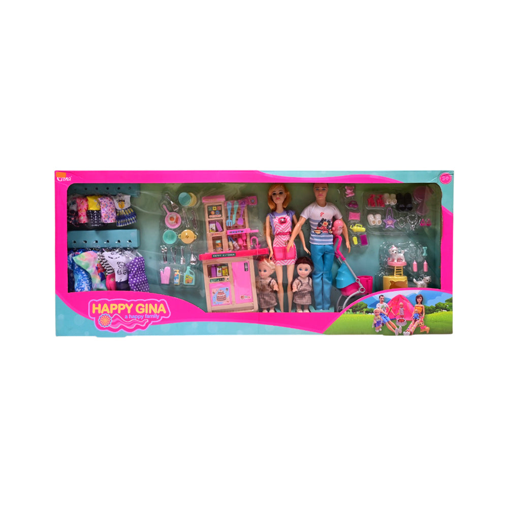 6209-2 FASHION GIRL DOLL SET A.I