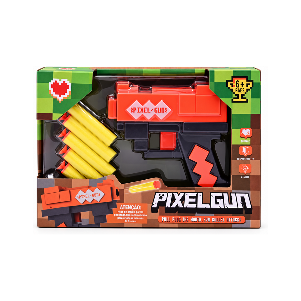828-2G MINE CRAFT PIXEL GUN A.I
