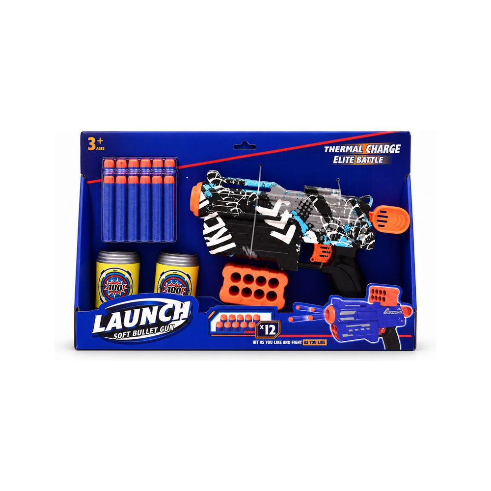 2207-2 SOFT BULLET GUN W-TARGET A.I