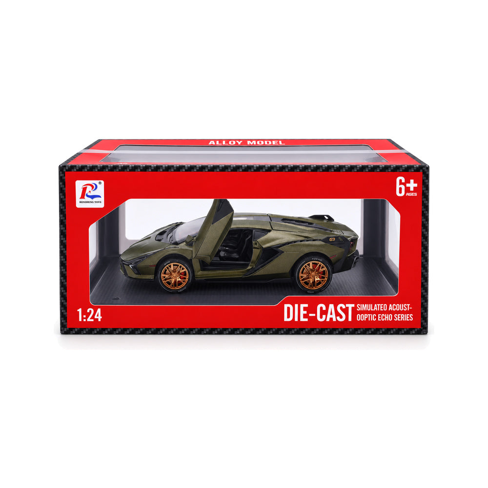 W24023P DIE-CAST CAR LAMBORGHINI IR