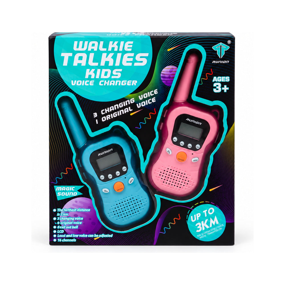 R-883 KIDS WALKIE TALKIE VOICE CHANGER IR