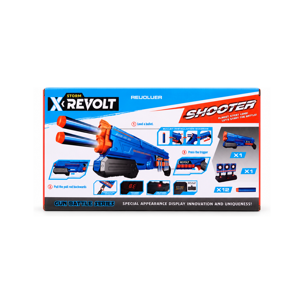 777-1D STOM X-REVOLT SOFT BULLIET GUN IR