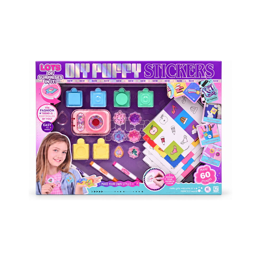 KSY957 DIY PUFFY STICKER SET IR
