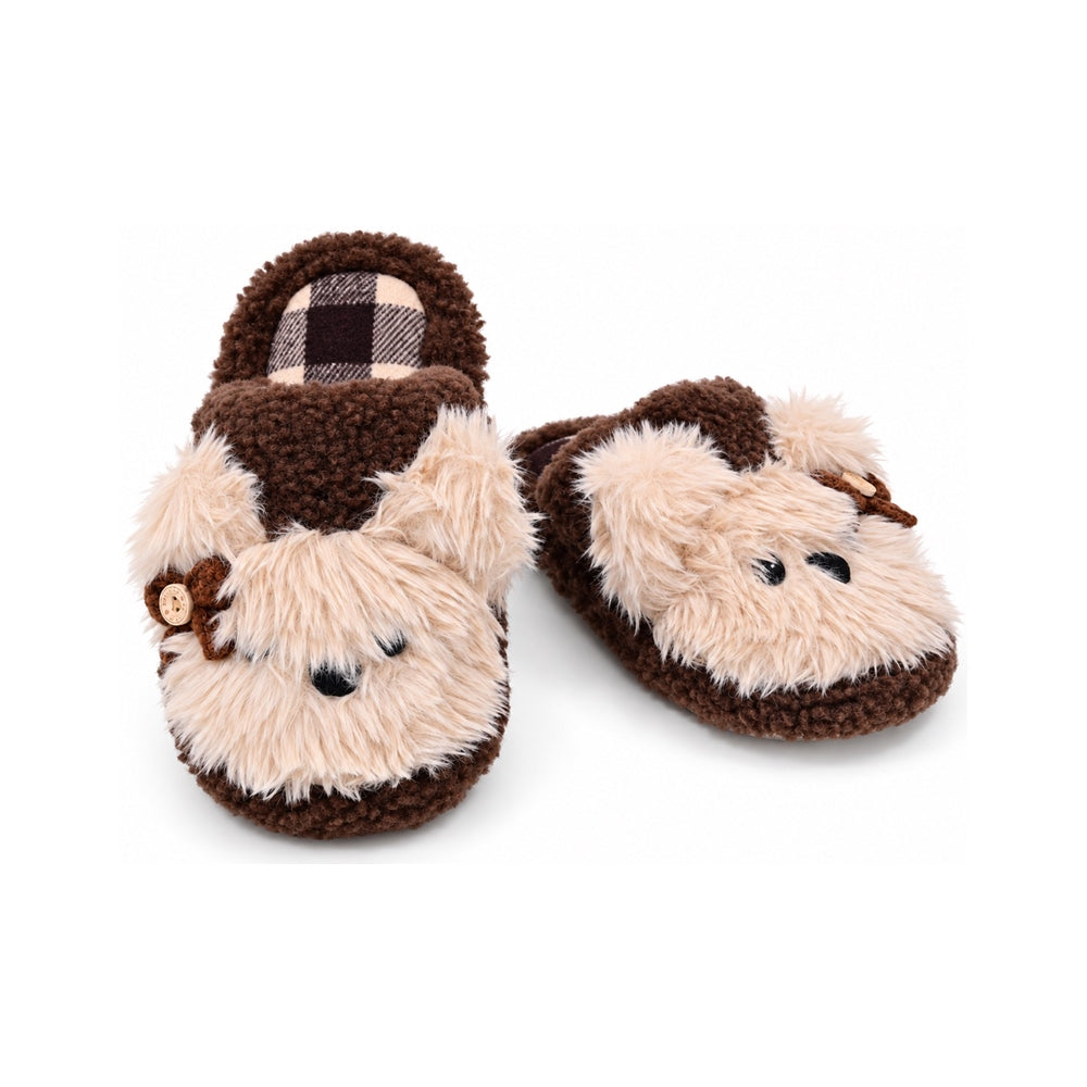 UNISEX CARPET SLIPPER COFFEE MS-53 IR 30-35 EVA