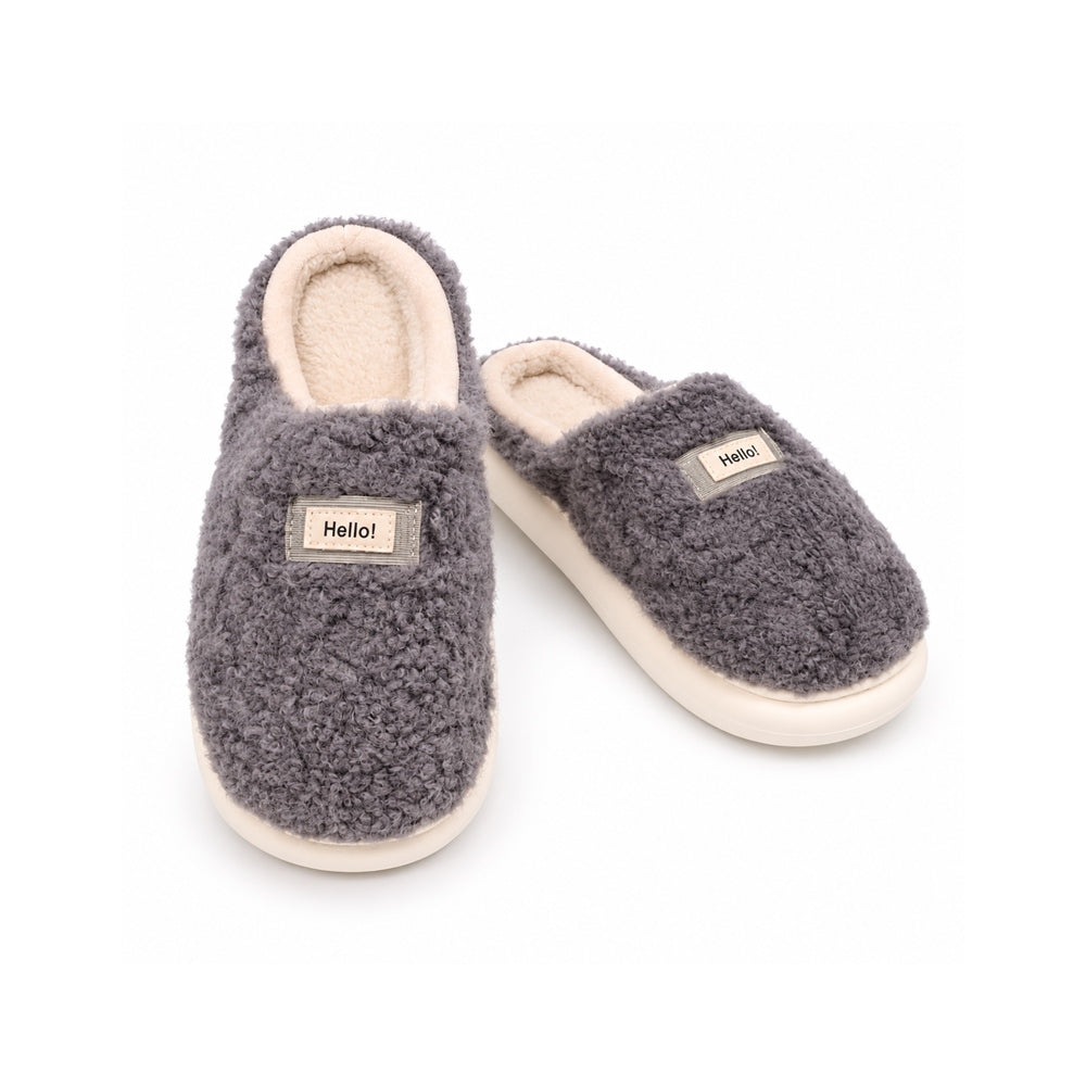 MEN CARPET SLIPPER GRAY MS-34 IR 42-45 EVA