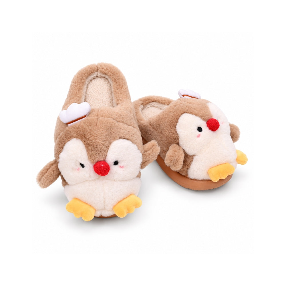 LADIES CARPET SLIPPER BROWN MS-45 IR 36-41 EVA