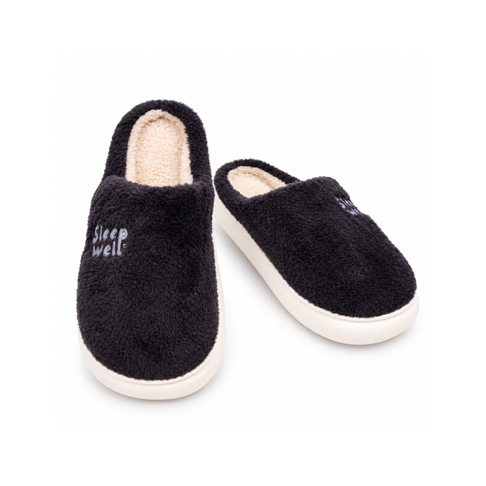 MEN CARPET SLIPPER BLACK MS-46 IR 42-45 EVA