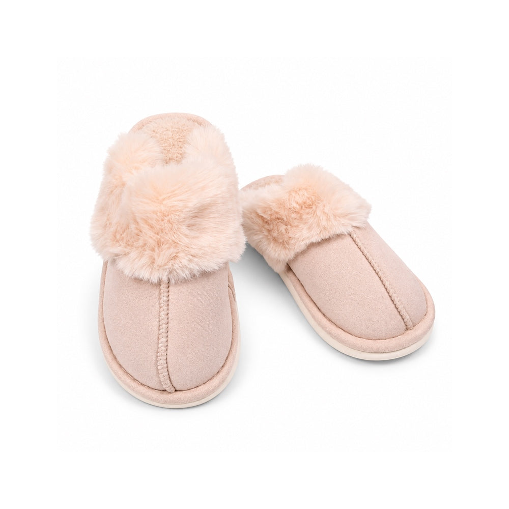 LADIES CARPET SLIPPER CREAM CLR MS-2 IR 36-41 EVA