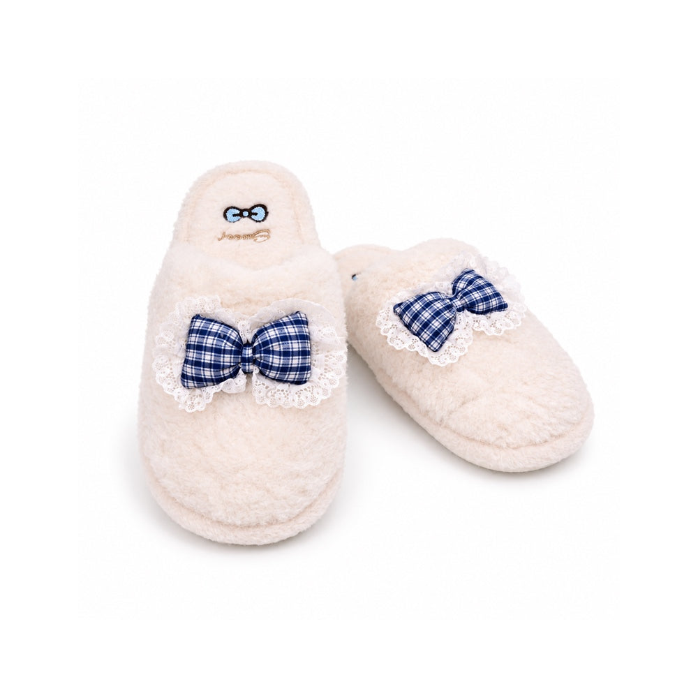 LADIES CARPET SLIPPER WHITE MS-27 IR 36-41 EVA