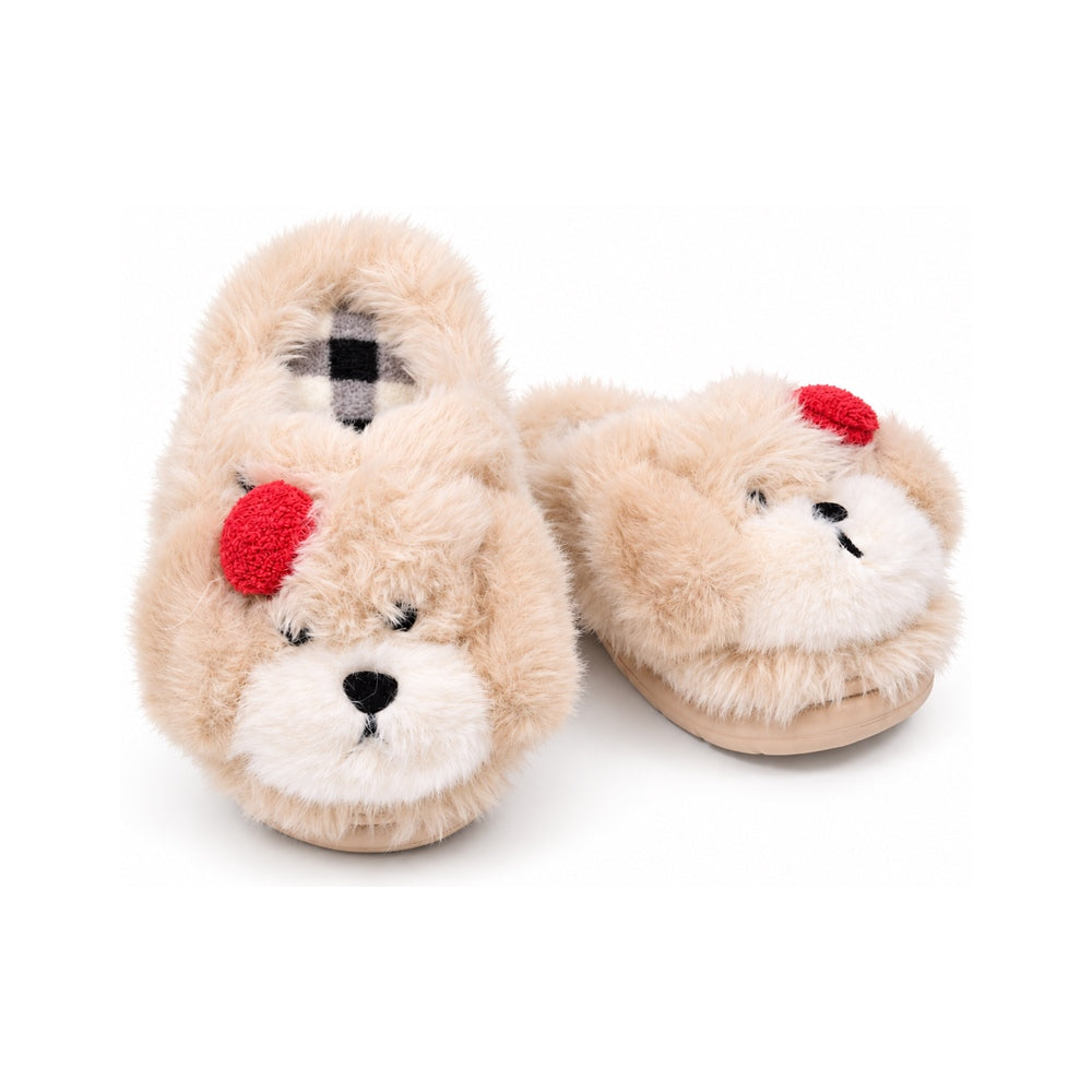 GIRLS CARPET SLIPPER BEIGE MS-52 IR 28-33 EVA