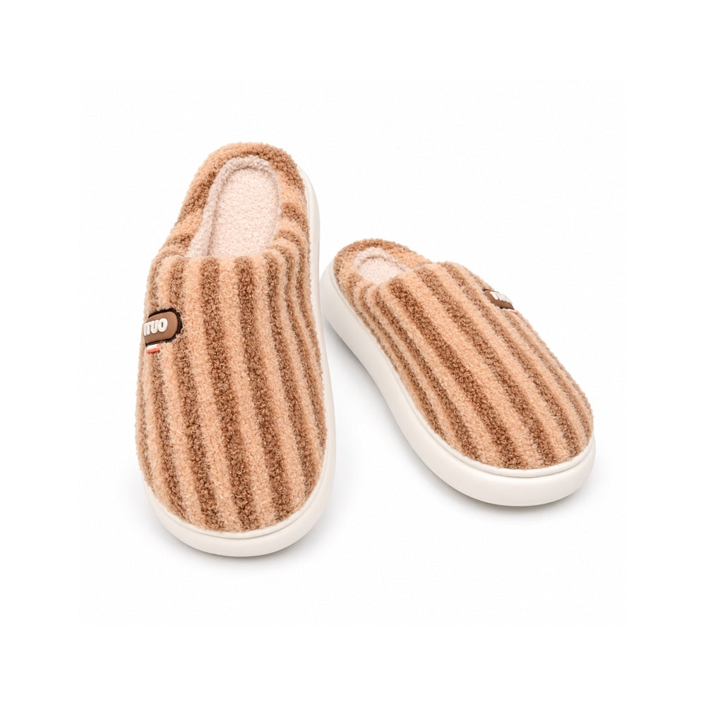 MEN CARPET SLIPPER BROWN MS-47 IR 42-45 EVA