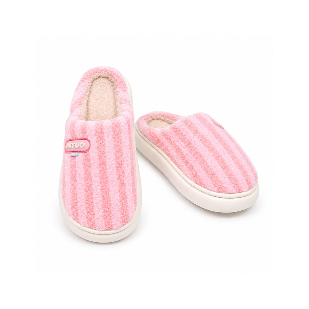 LADIES CARPET SLIPPER PINK MS-47 IR 36-41 EVA