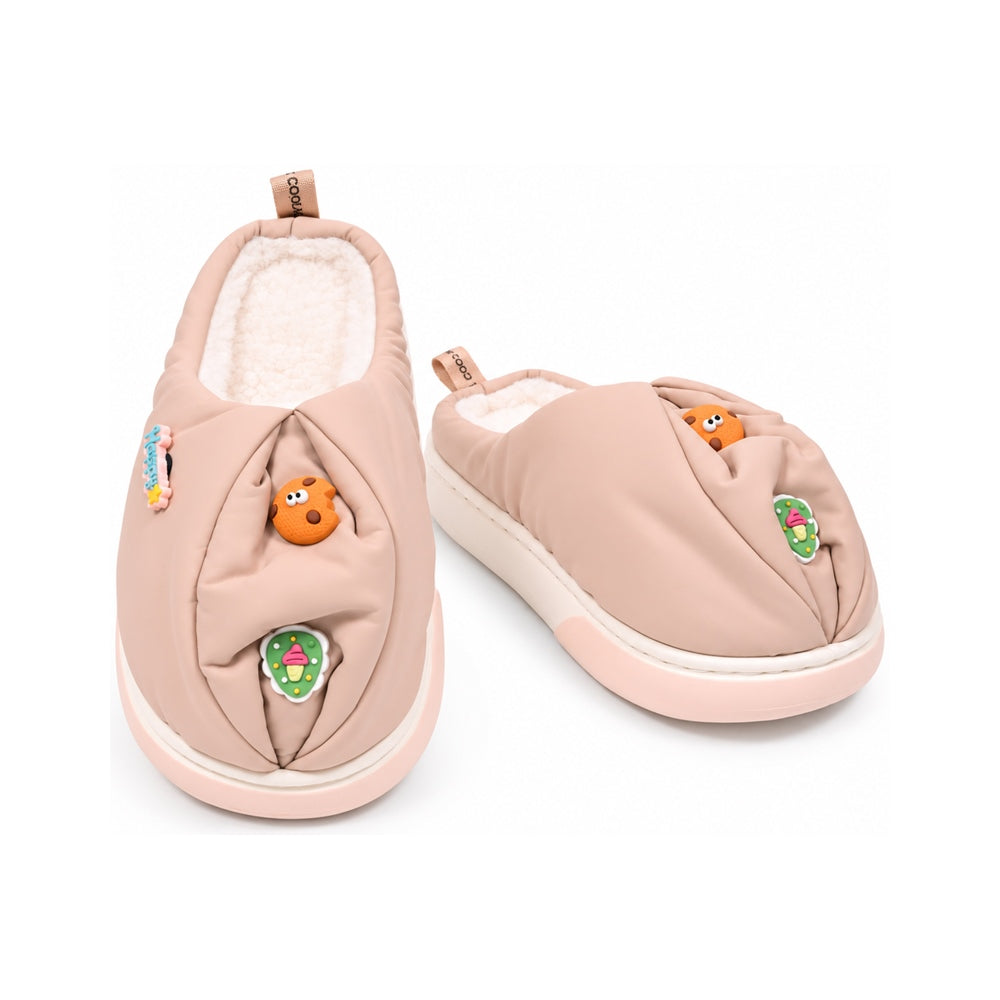 GIRLS CARPET SLIPPER PINK MS-12 IR 30-35 EVA