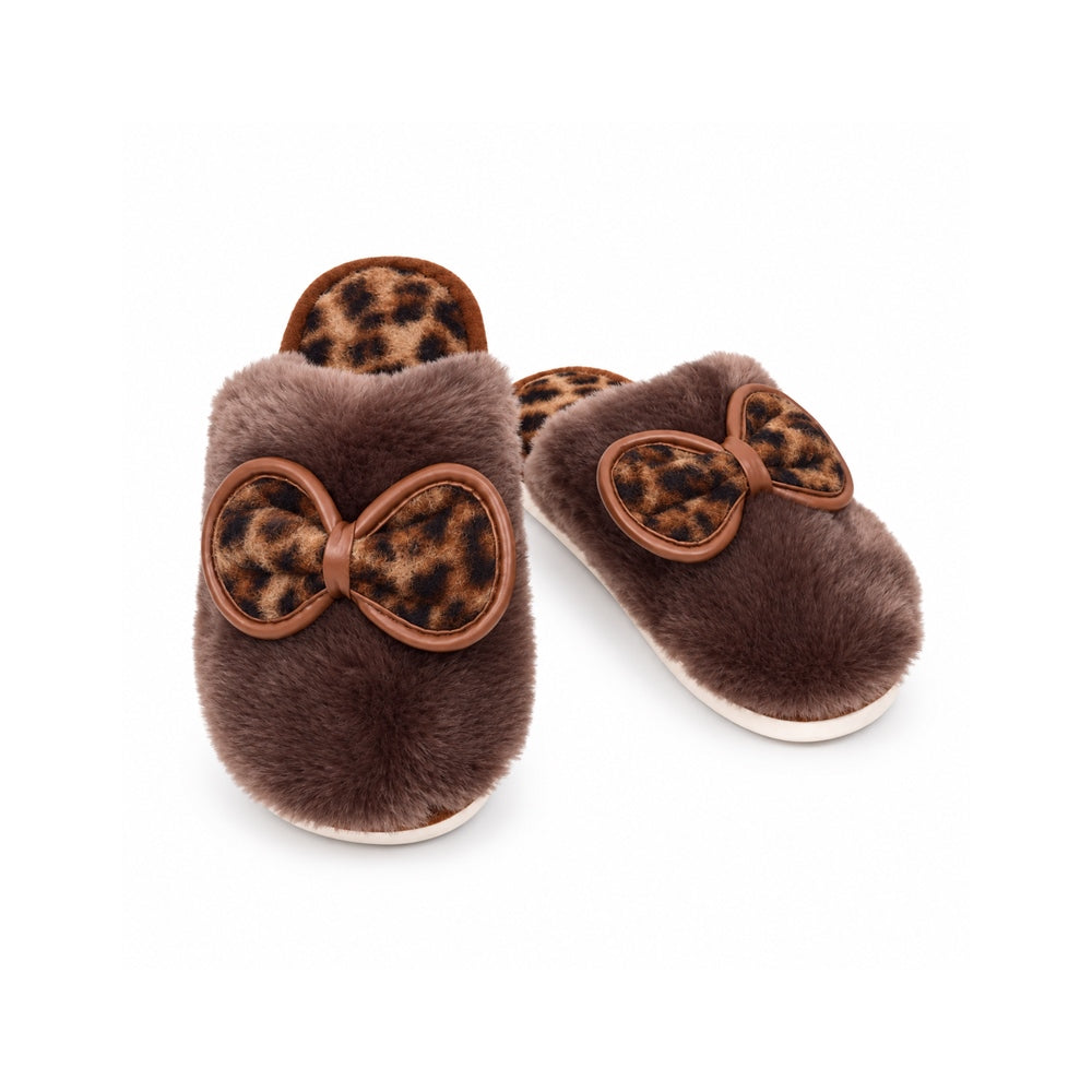 LADIES CARPET SLIPPER BROWN MS-26 IR 36-41 EVA