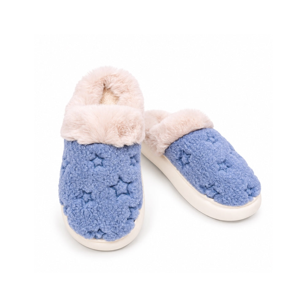 MEN CARPET SLIPPER BLUE MS-18 IR 42-45 EVA