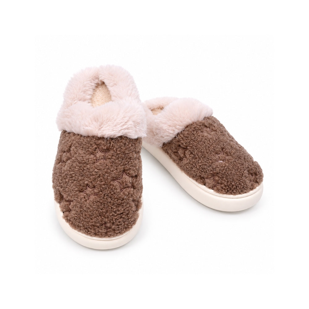 MEN CARPET SLIPPER BROWN MS-18 IR 42-45 EVA