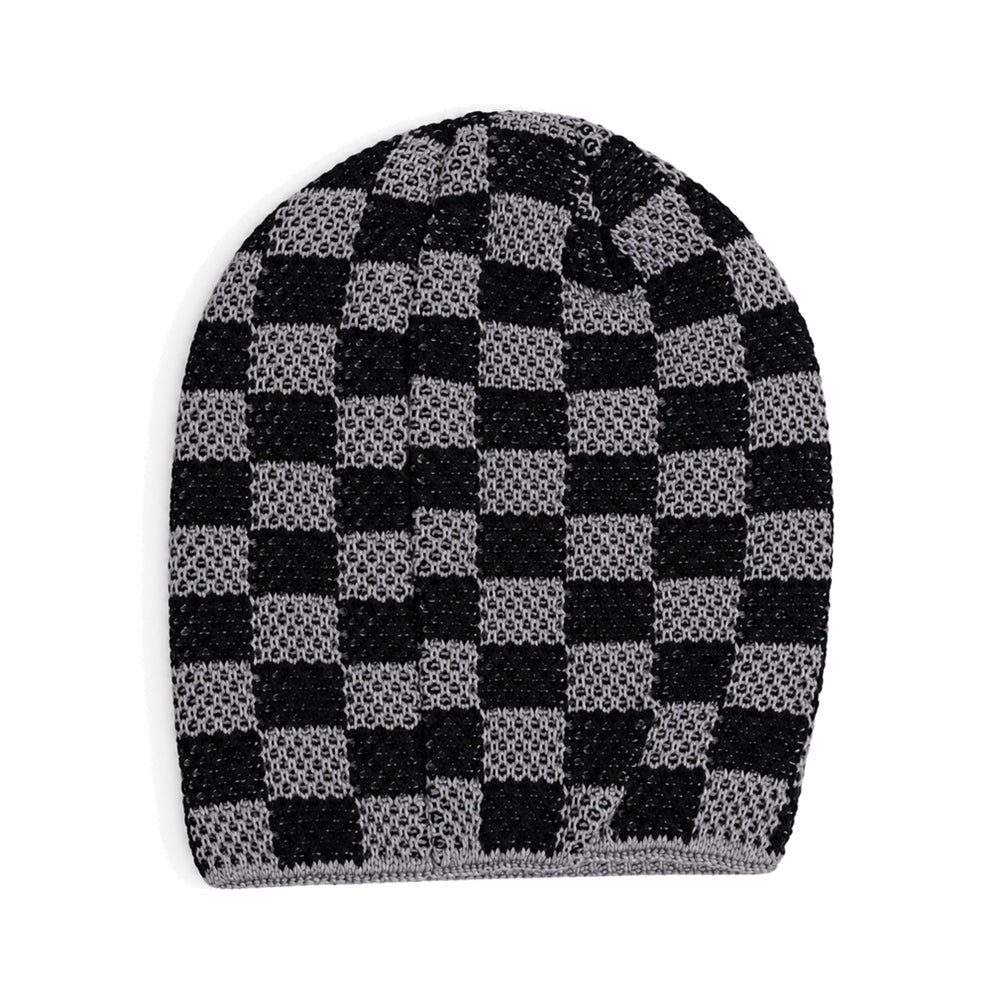 MENS WOOLEN CAP GRAY IR-26 Y16