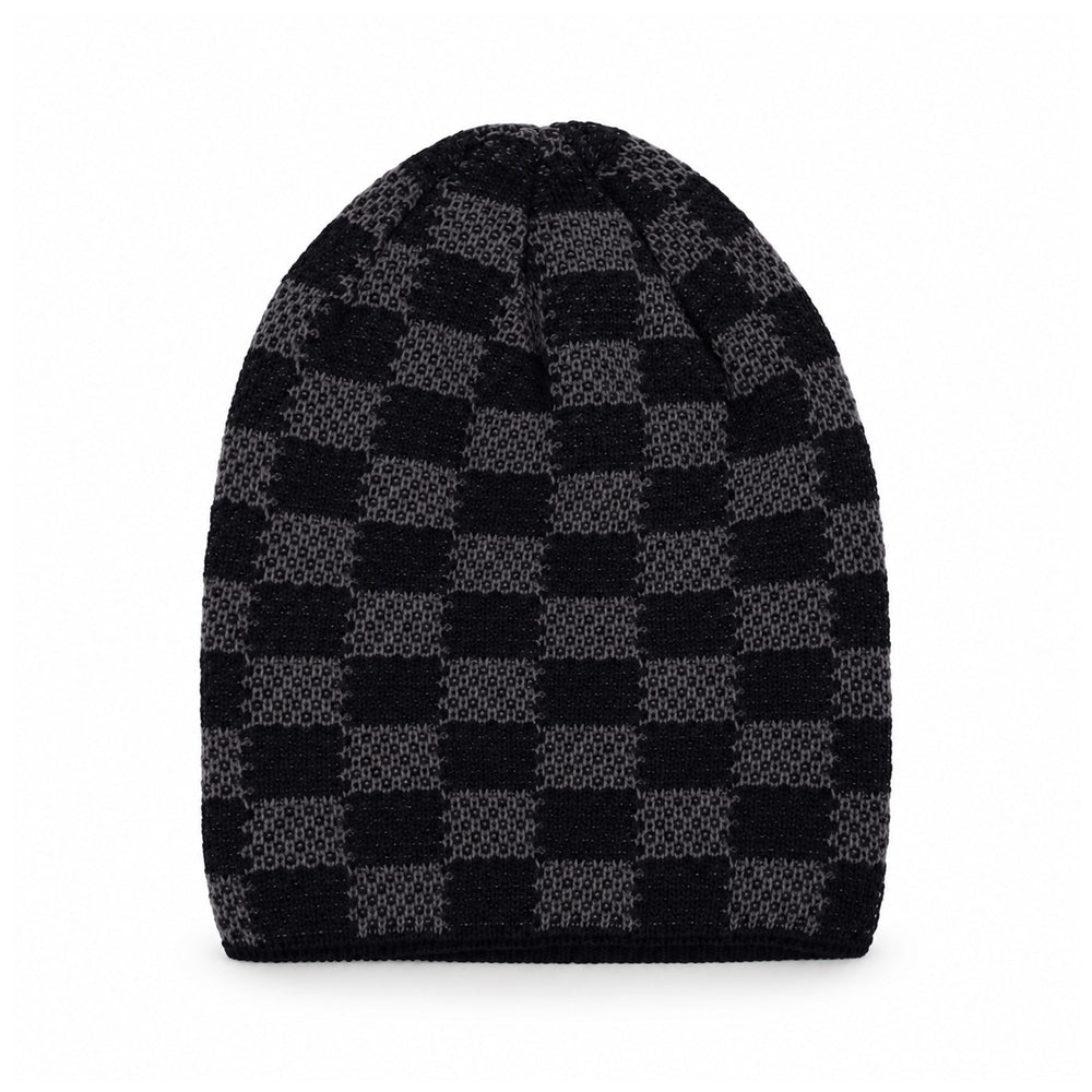 MENS WOOLEN CAP BLACK IR-26 Y16