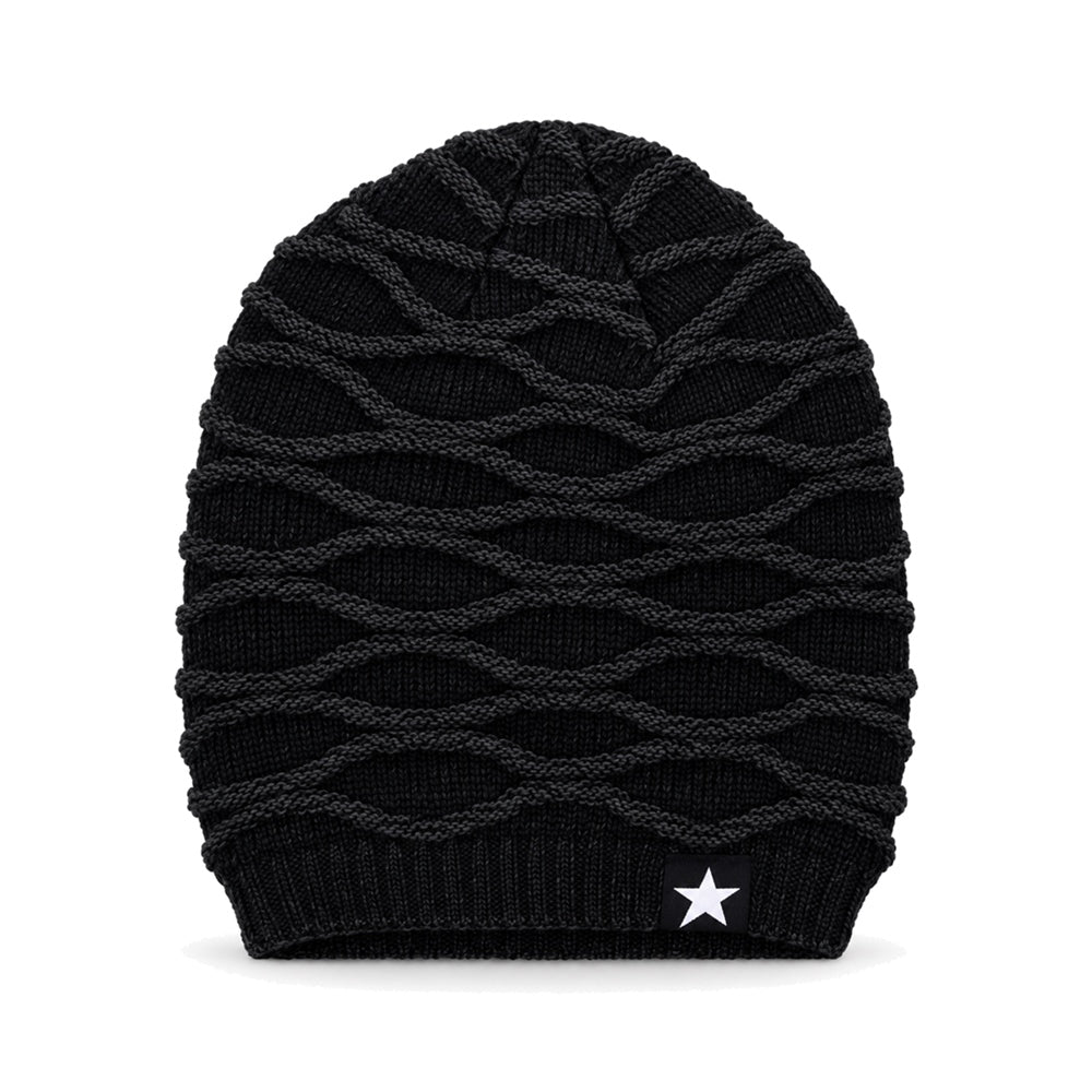 MENS WOOLEN CAP BLACK IR-26 Y09