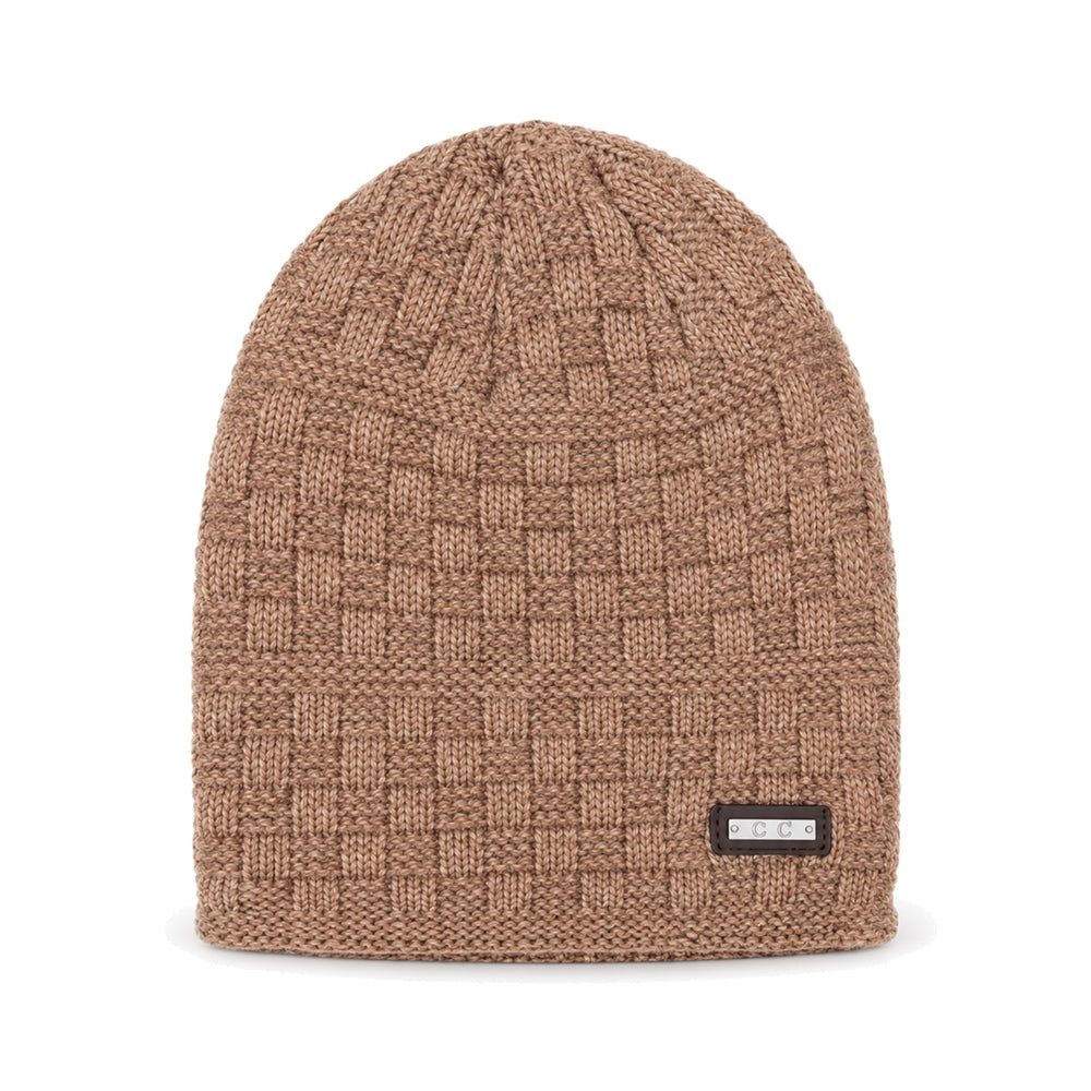 MENS WOOLEN CAP BROWN IR-26 Y03