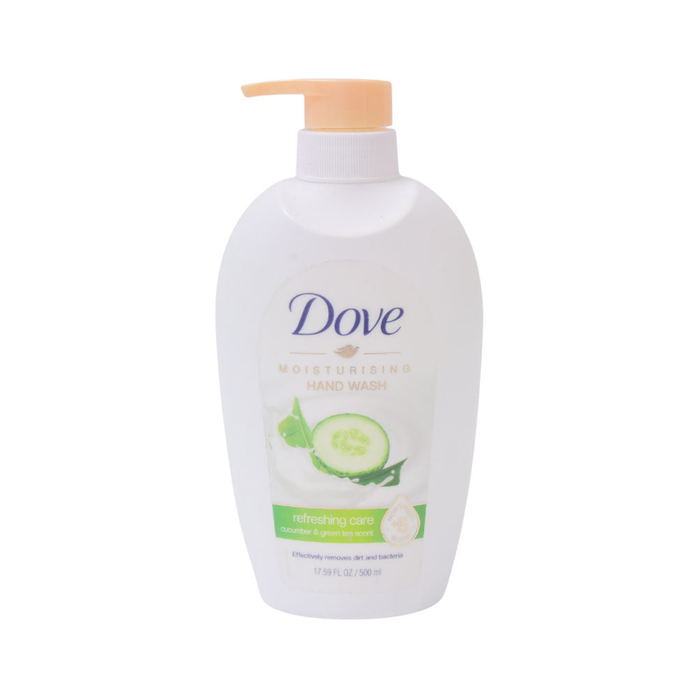 DOVE HAND WASH MOISTURISING CUCUMBER & GREEN TEA 500 ML
