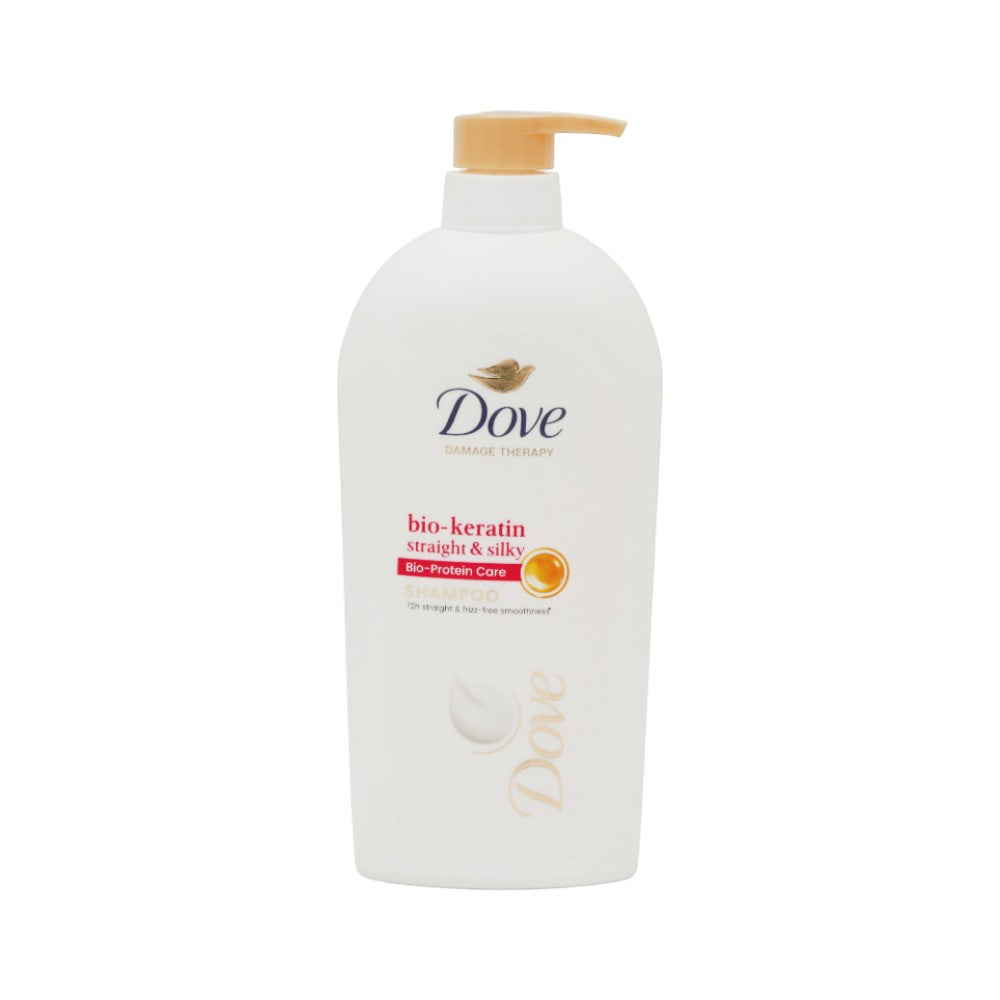 DOVE SHAMPOO BIO KERATIN STRAIGHT & SILKY 750 ML