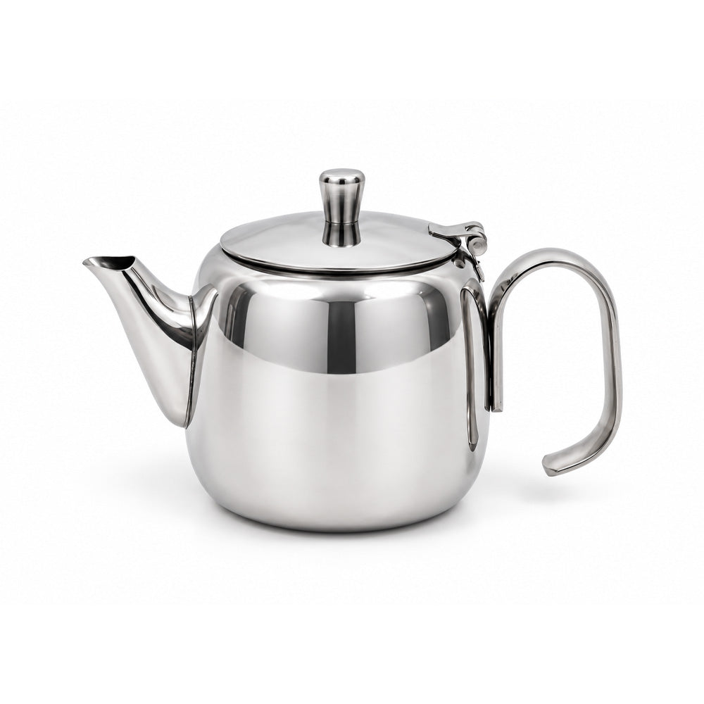 TEA POT STEEL KARKMOS 0.5 LTR A1401/BS1107-20