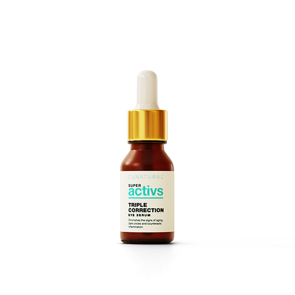 CO NATURAL SUPER ACTIVES TRIPLE CORRECTION EYE SERUM 12 ML