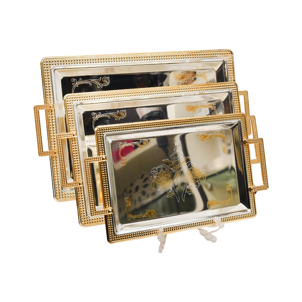 TRAY SET 3PC NAJIB NB3708