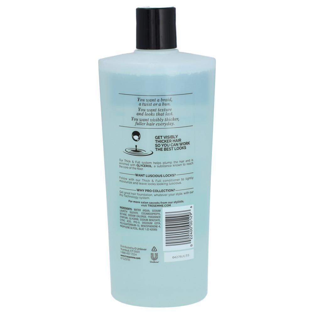TRESEMME SHAMPOO THICK AND FULL 650 ML