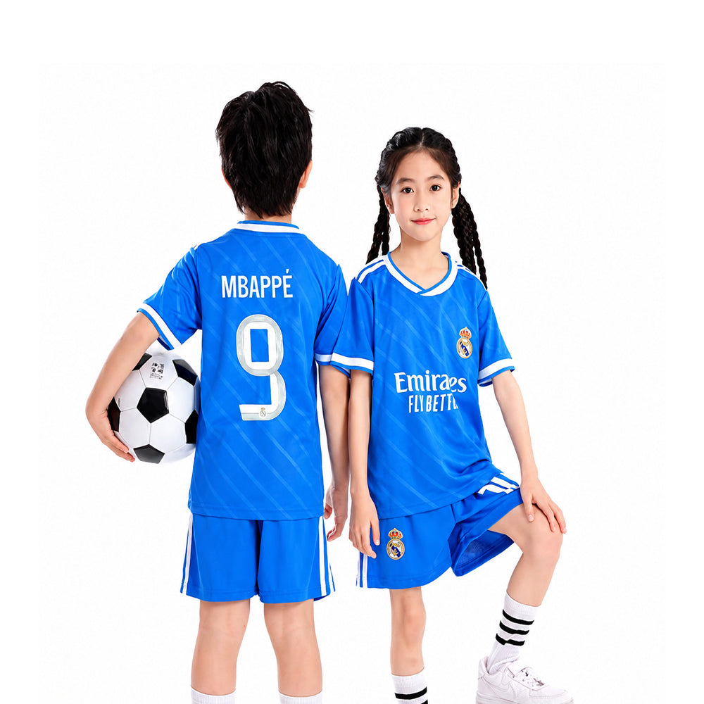 MB APPE 2PC FOOT-BALL JERSEY RYL-BLU IRS-26 2-3 YEAR 024