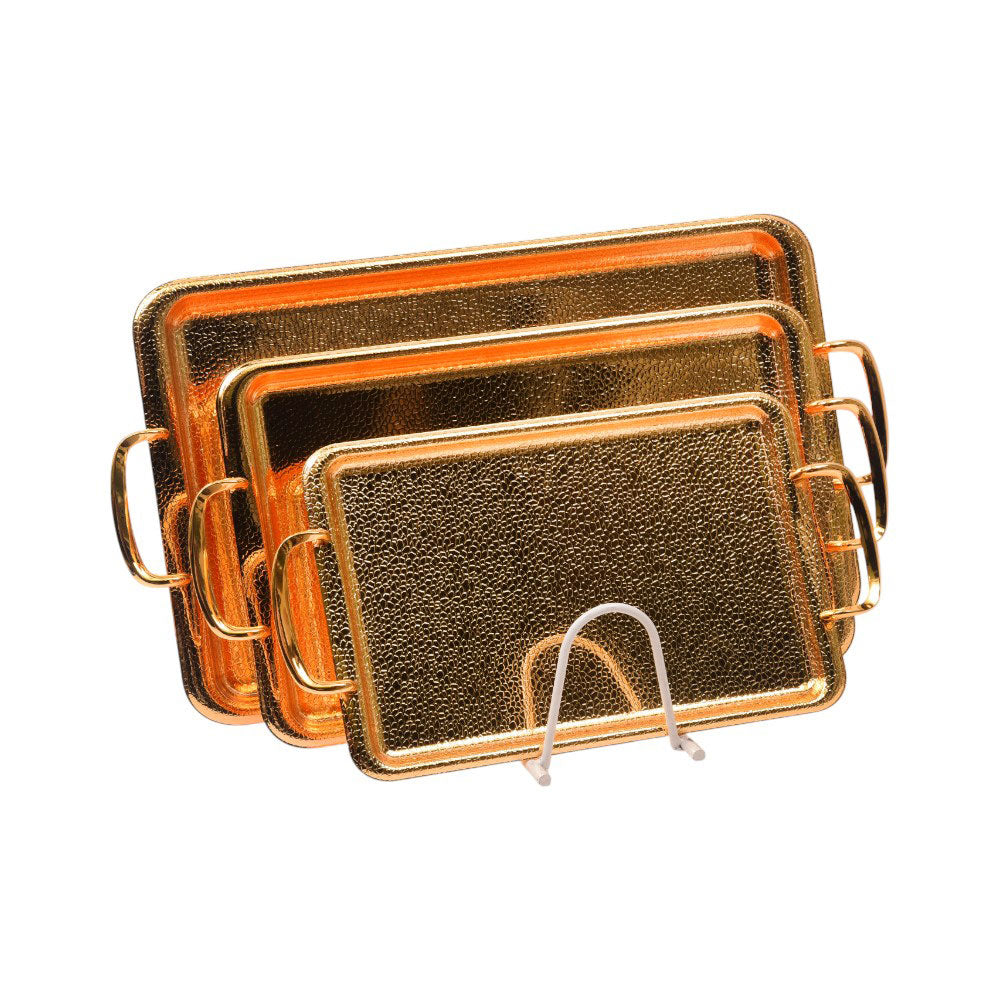 TRAY SET 3PC STEEL NAJIB NB5642