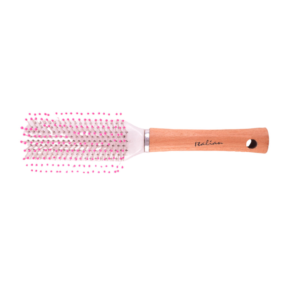 HAIR BRUSH WOOD-W