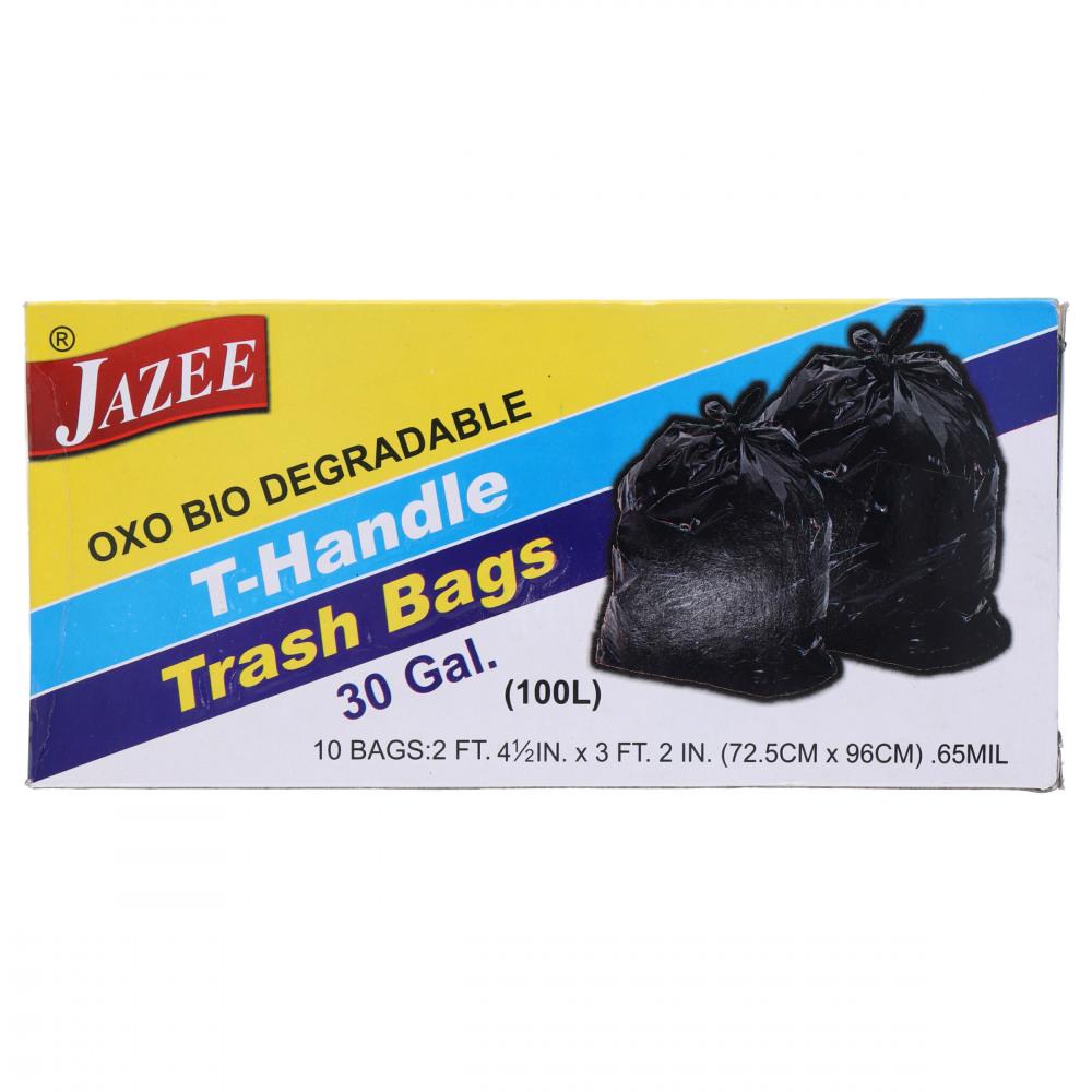 JAZEE TRASH BAGS 30GAL 10PCS PC