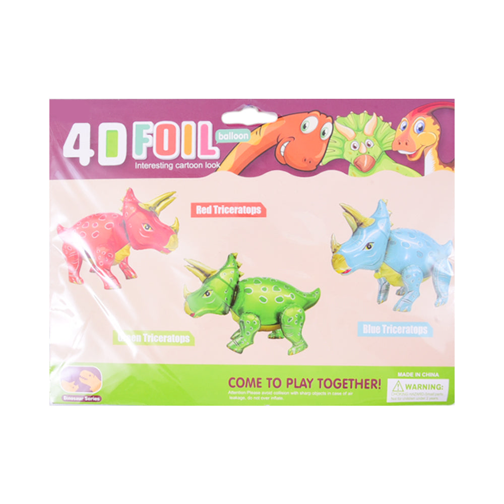 YY-F0530 FOIL BALOON TRICERATOPS IR