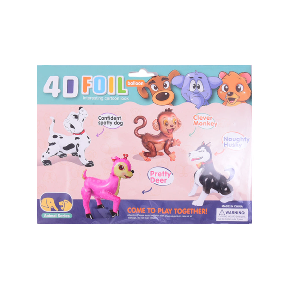 YY-F0629 4D Foil Baloon Dog Ir