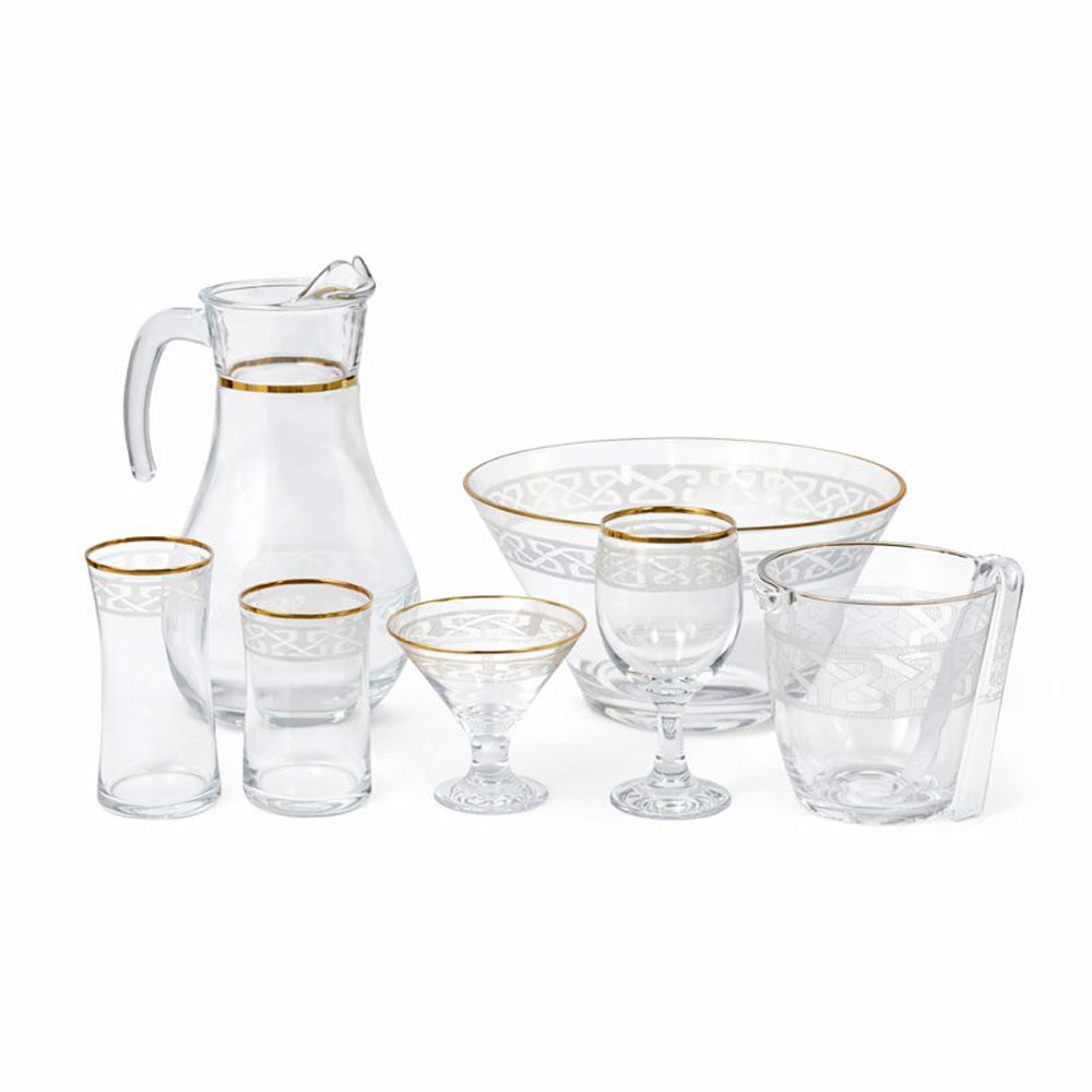 PARTY SET PSB HAND CUT 28PC GOLDEN CHGLB020