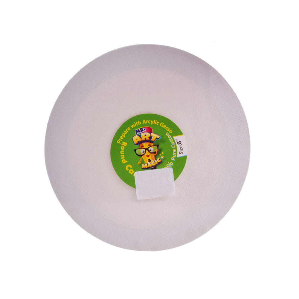 3208 Mr.art Magic Round Canvas 8 Inch