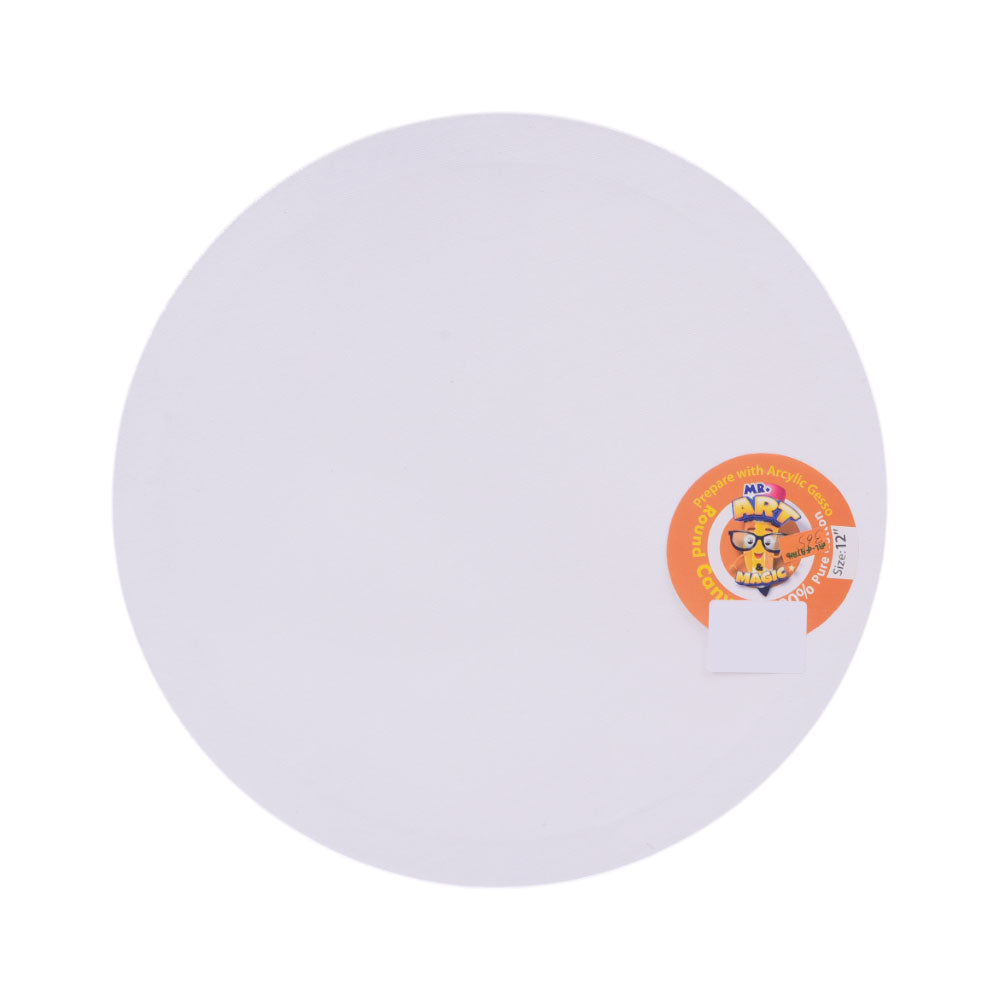 3212 CANVAS BOARD ROUND 12INCH