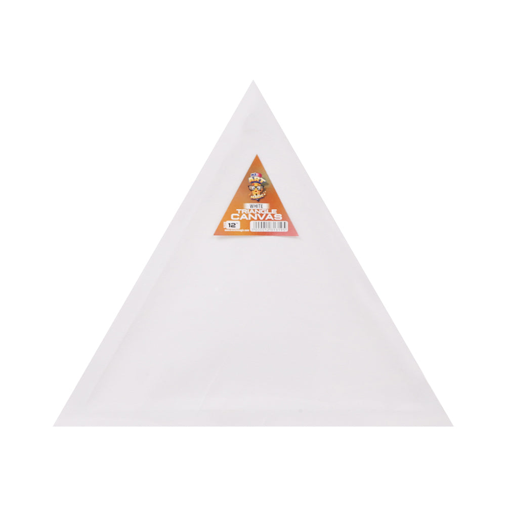 621-3512 TRIANGLE CANVAS BOARD WHITE 12 INCH
