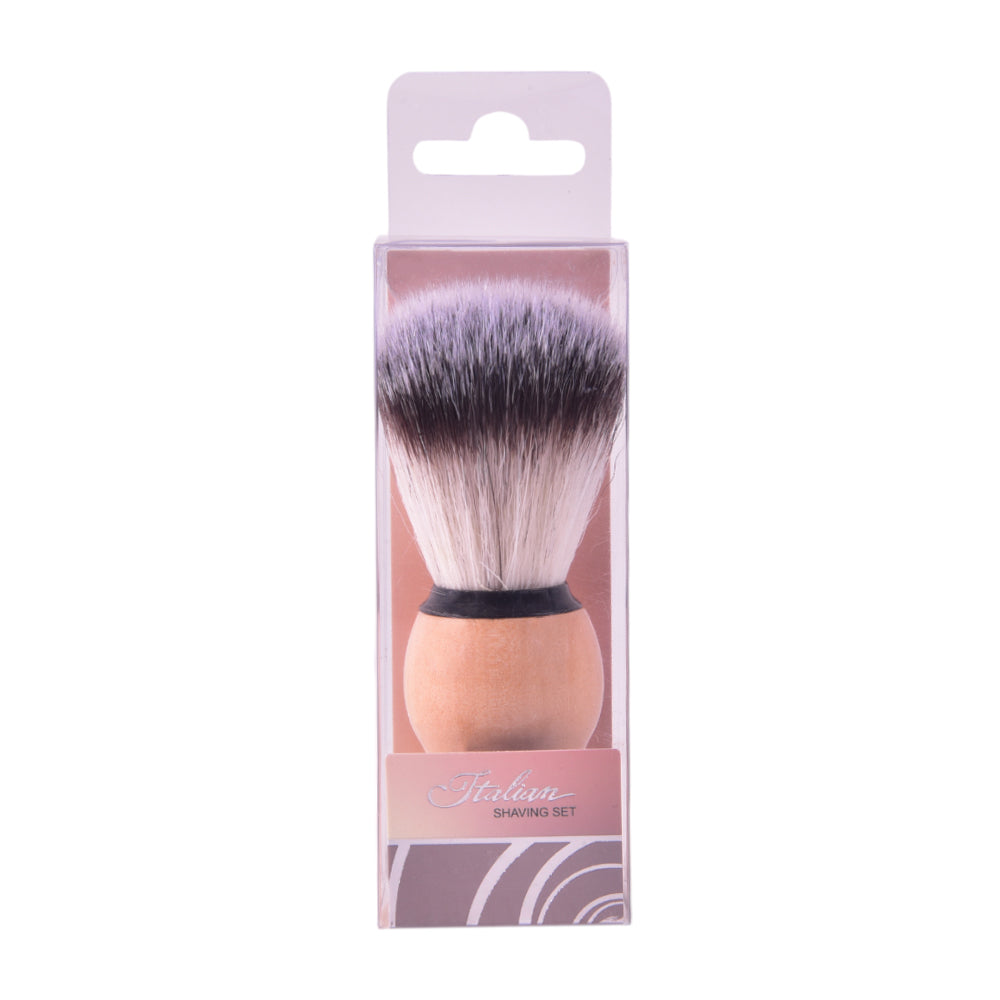 ITALIAN SHAVING BRUSH LARGE WOOD