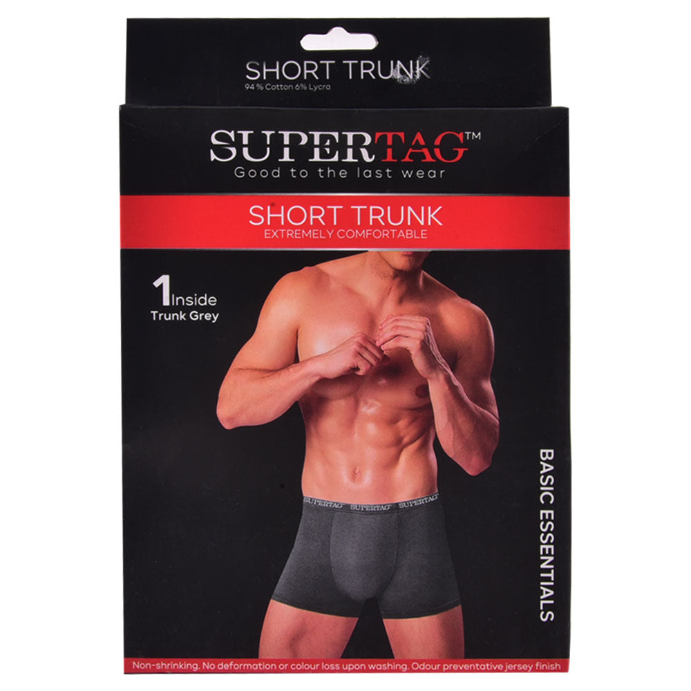 SUPER JERSEY BOXER GREY SMALL P1
