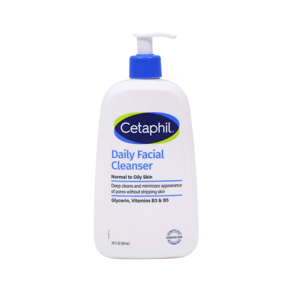 CETAPHIL DAILY FACIAL CLEANSER NORMAL TO OILY SKIN 591ML
