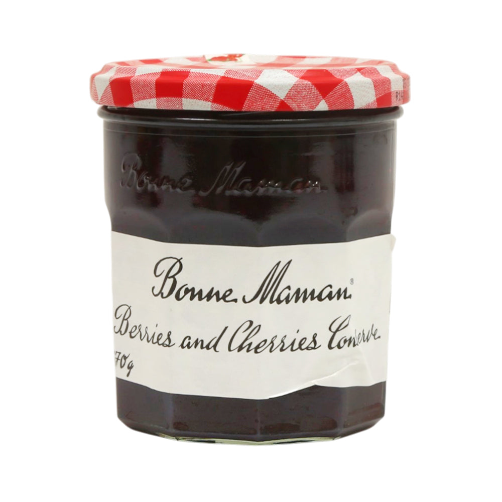 BONNE MAMAN JAM CONSERVE BERRIES AND CHERRIES 370 GM
