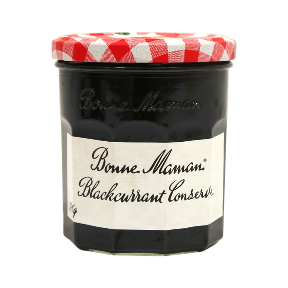 BONNE MAMAN JAM CONSERVE BLACK CURRANT 370 GM