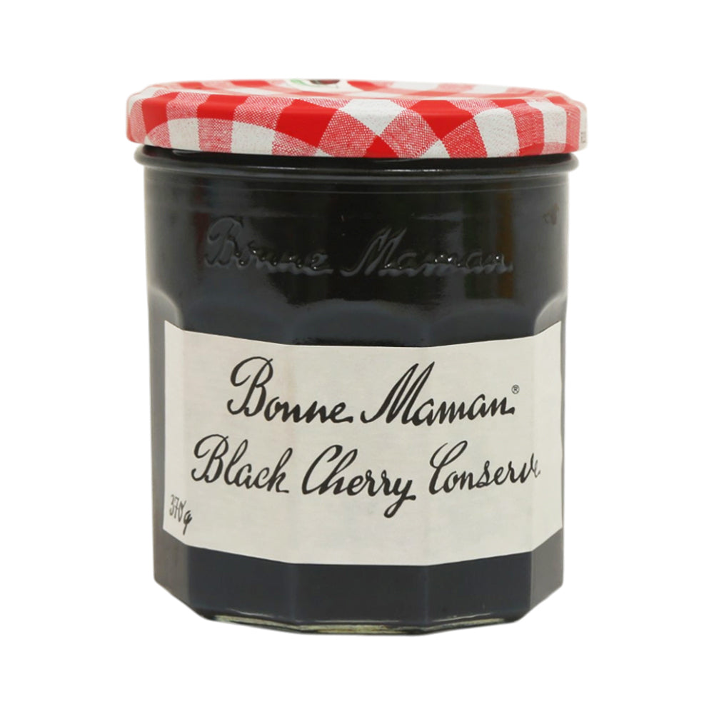 BONNE MAMAN JAM CONSERVE BLACK CHERRY 370 GM