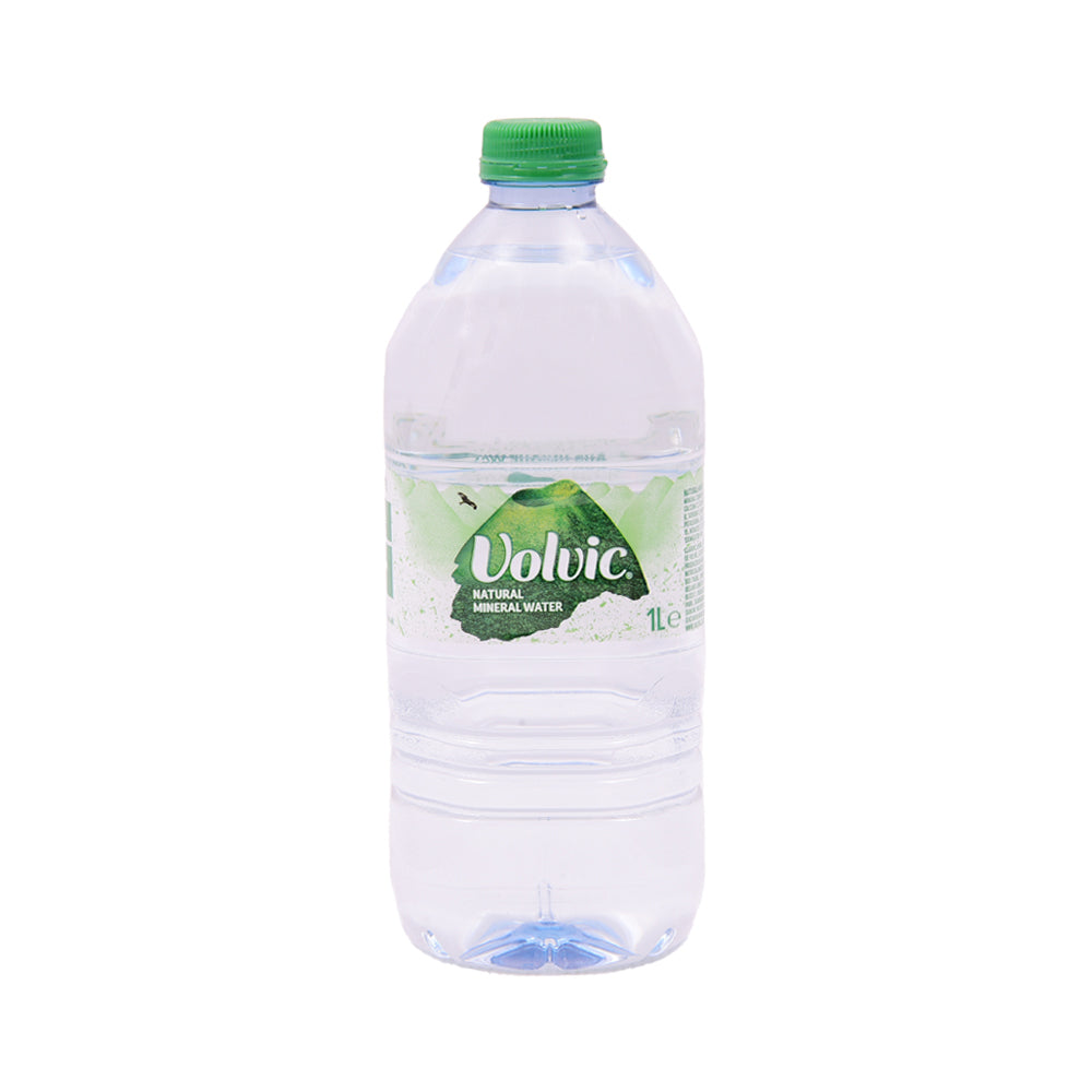 VOLVIC MINERAL WATER NATURAL 1 LTR