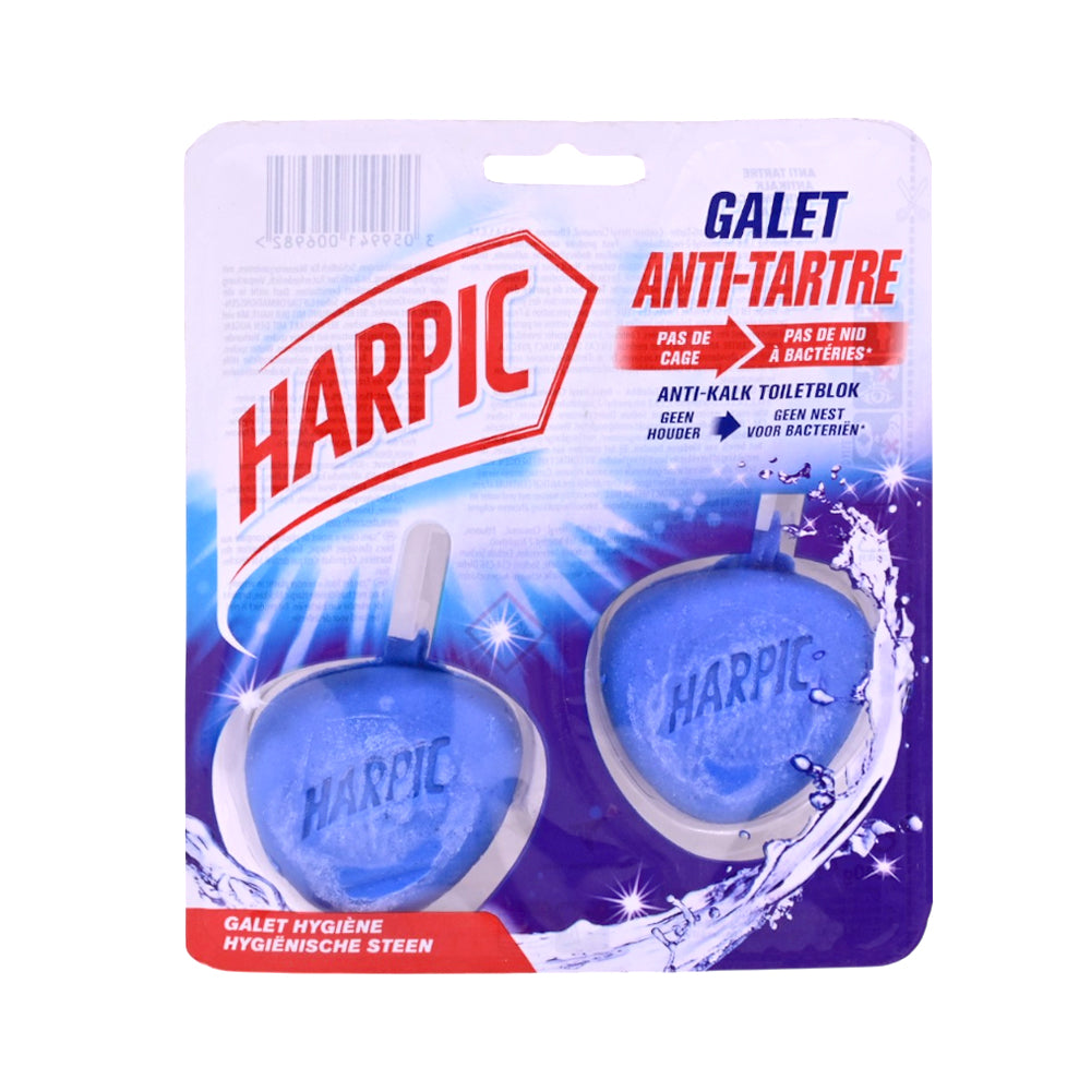 HARPIC TOILET BLOCK GALET HYGIENE TWIN PACK 2X40 GM